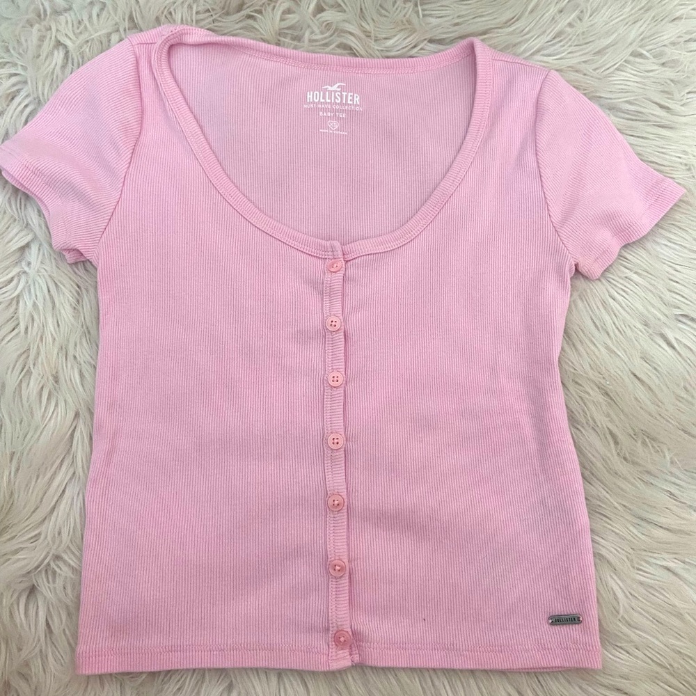 Hollister Pink Top